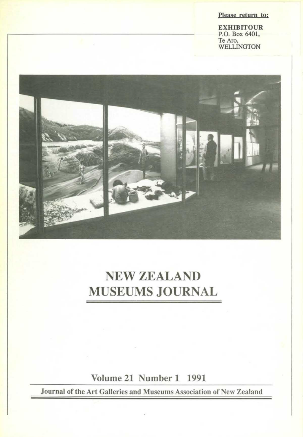 NZMJ Volume 21 Number 1 Summer 1991