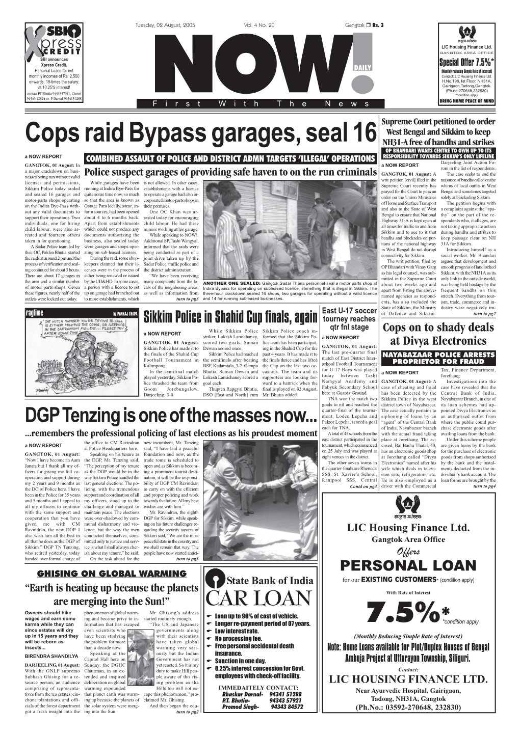 Cops Raid Bypass Garages, Seal 16