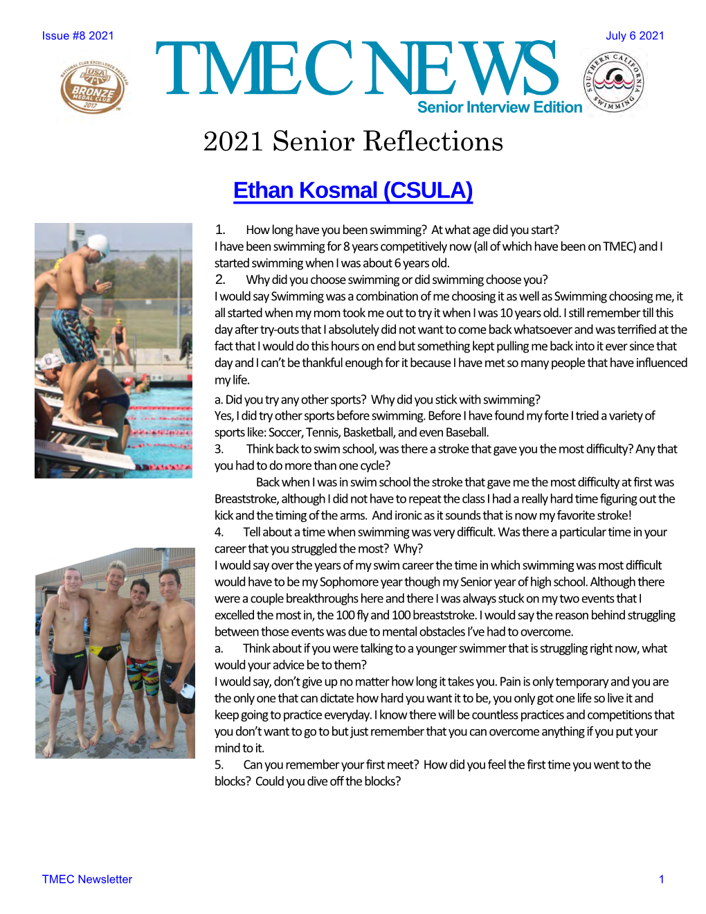 2021 TMEC Senior Newsletter