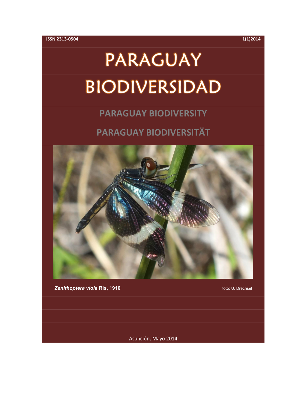 Four New Records of Saturniidae from Paraguay