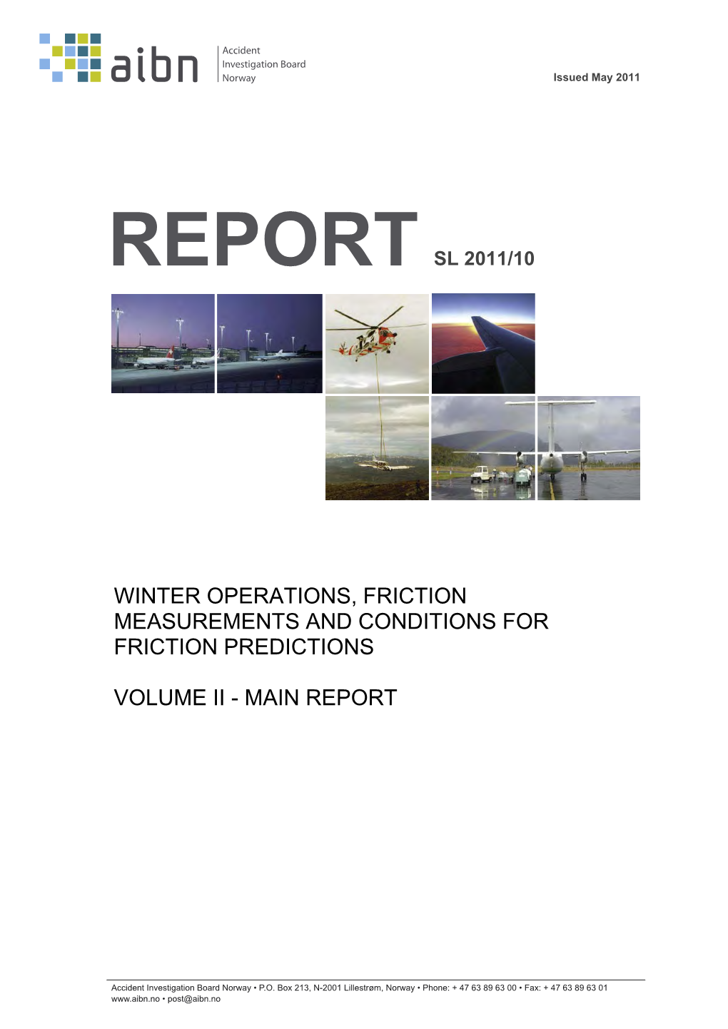 Report Sl 2011/10