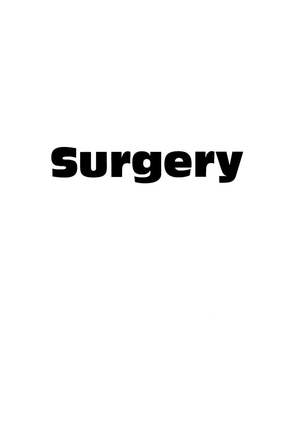 Surgery 6Th Year 2018