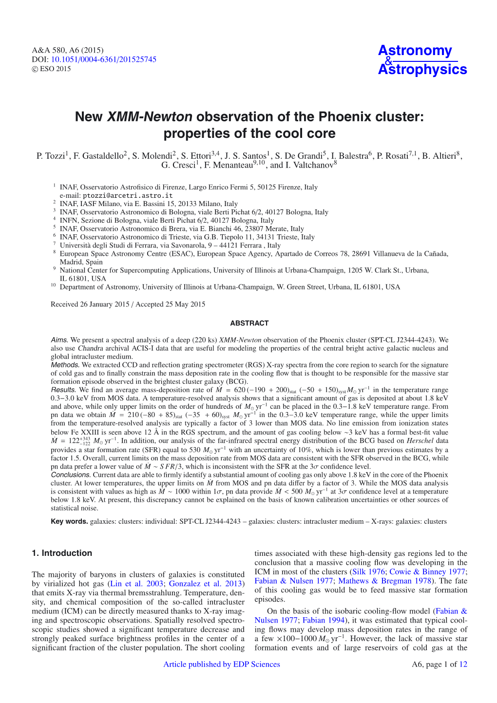 New XMM-Newton Observation of the Phoenix Cluster: Properties of the Cool Core