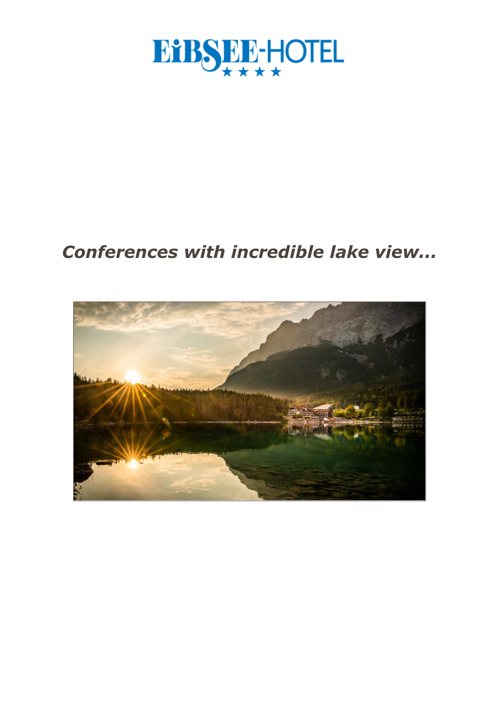 Conference Brochure EIBSEE-HOTEL 2020