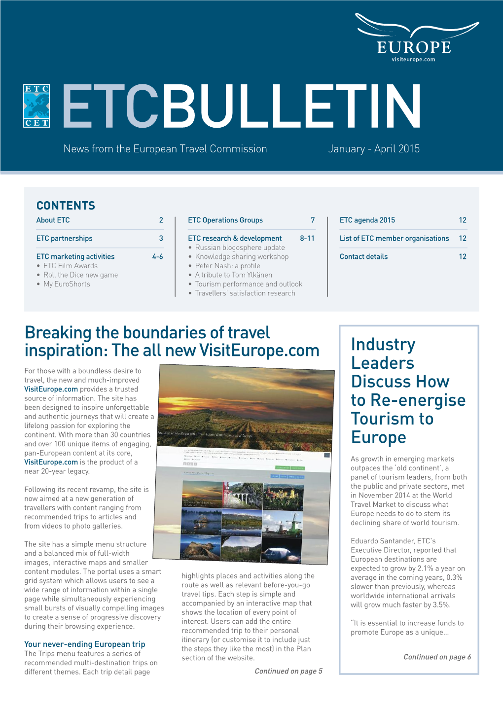 Industry Leaders Discuss How to Re-Energise Tourism to Europe