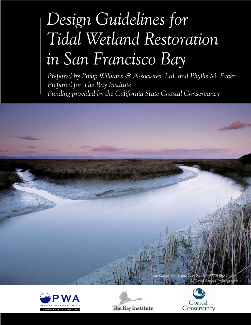 Design Guidelines for Tidal Wetland Restoration in San Francisco Bay