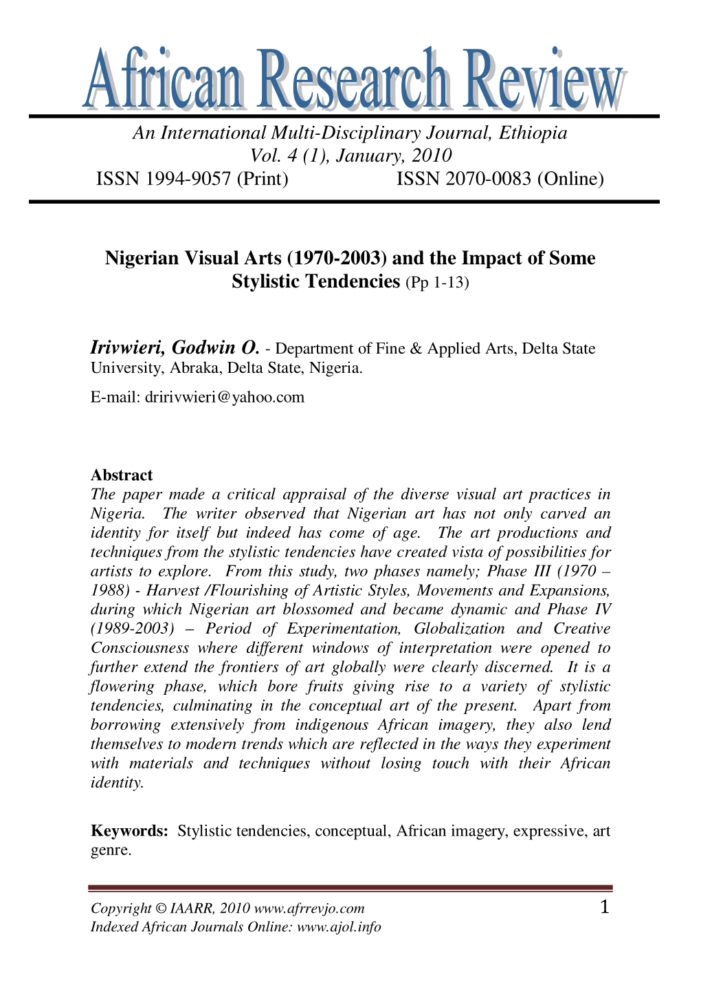 ISSN 2070-0083 (Online)