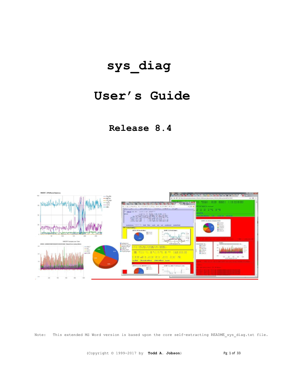 Sys Diag User's Guide