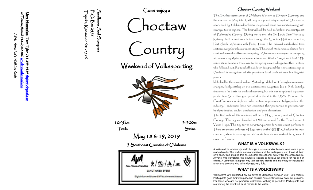 Choctaw Country Weekend Event
