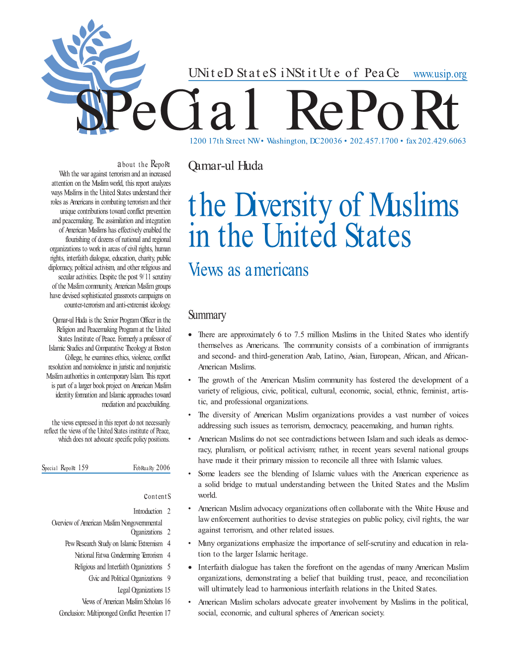 The Diversity of Muslims in the United States