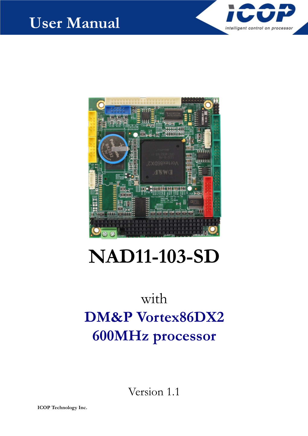 User Manual NAD11-103-SD
