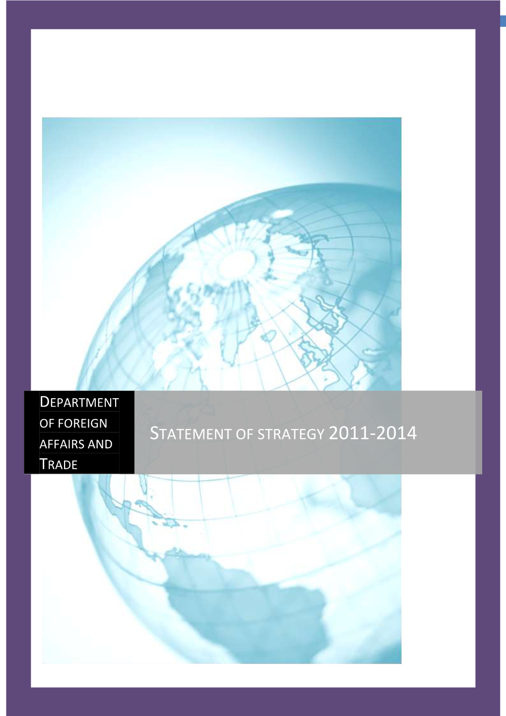 Statement of Strategy 2012-2014