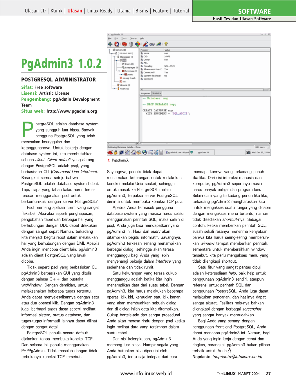 Pgadmin3 1.0.2