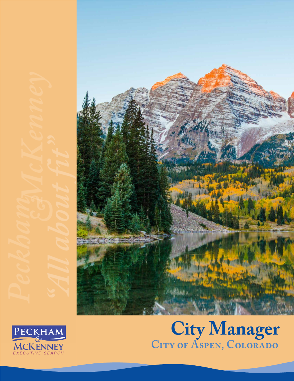 City Manager City of Aspen, Colorado the Community Around 48% to 52%