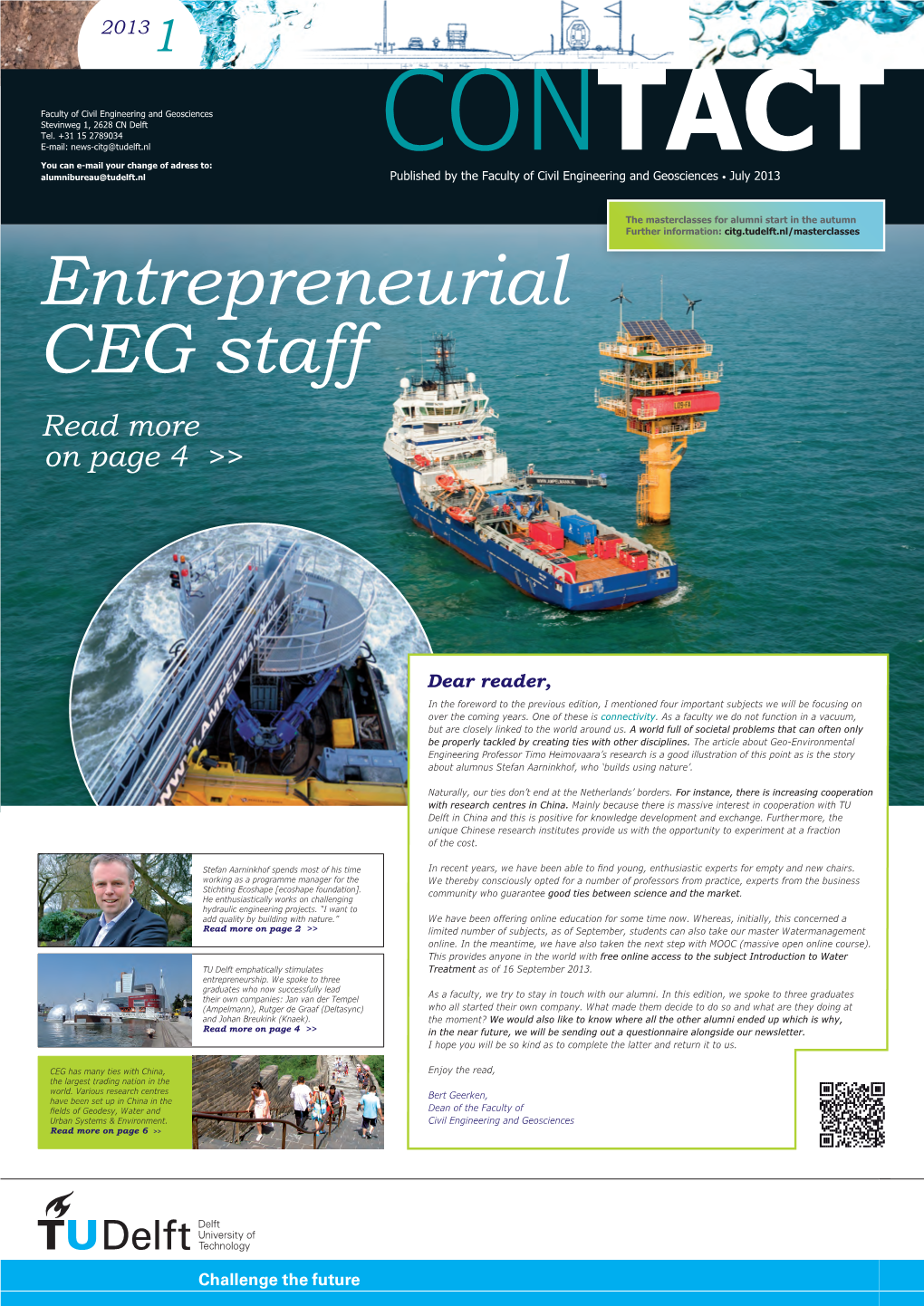 Entrepreneurial CEG Staff Entrepreneurship