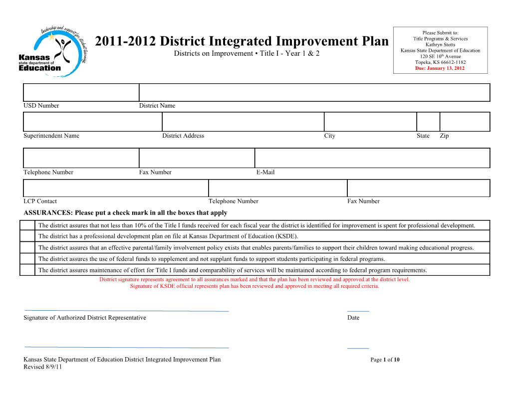 Kansas State Department of Education s1