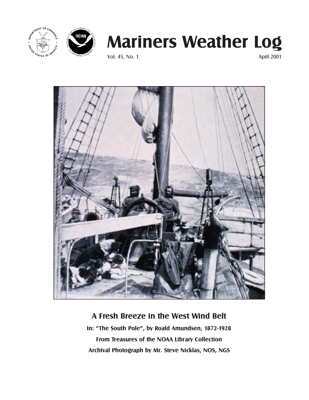 Mariners Weather Log Vol