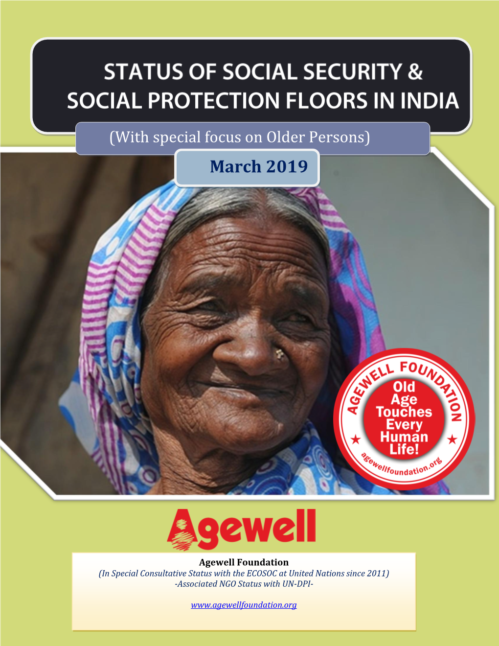 Status of Social Security & Social Protection Floors in India