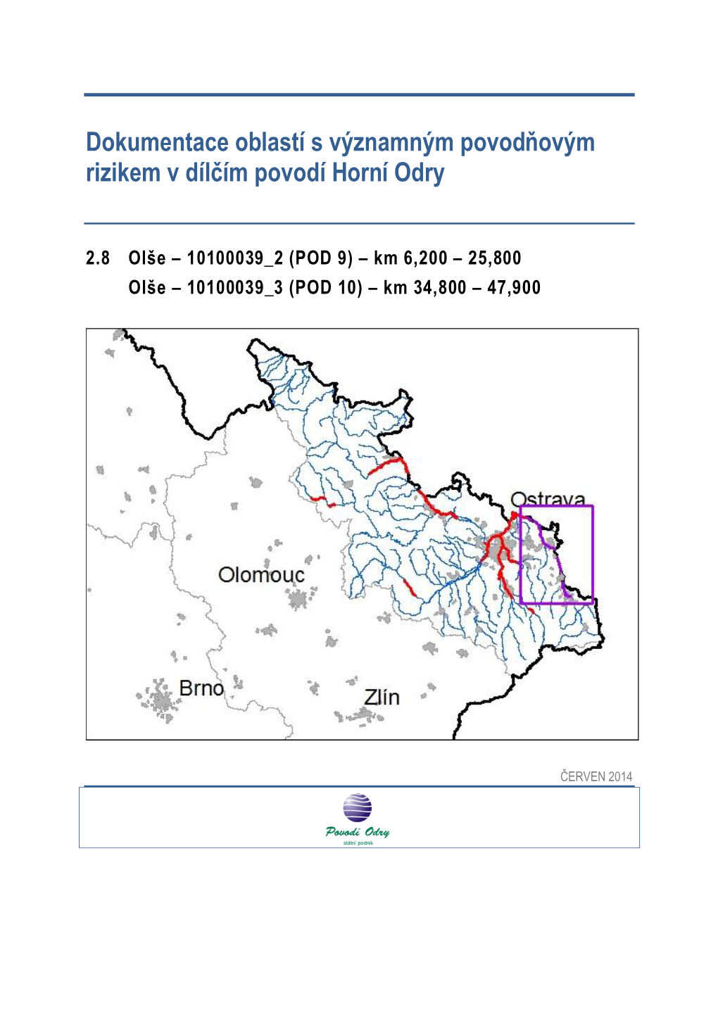 Dokumentace Oblastí S Významným Povodňovým Rizikem V Dílčím