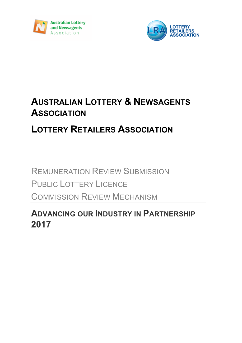 Advancing Our Industry in Partnership 2017