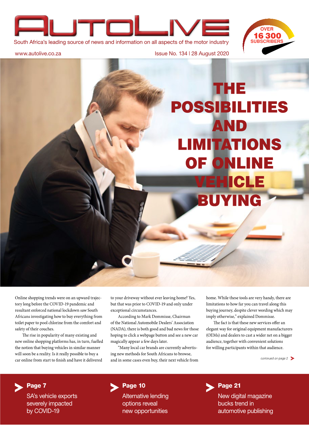 The Possibilities and Limitations of Online Vehicle Buying