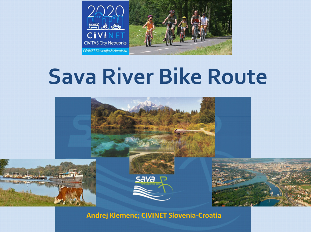 Sava River Bike Route