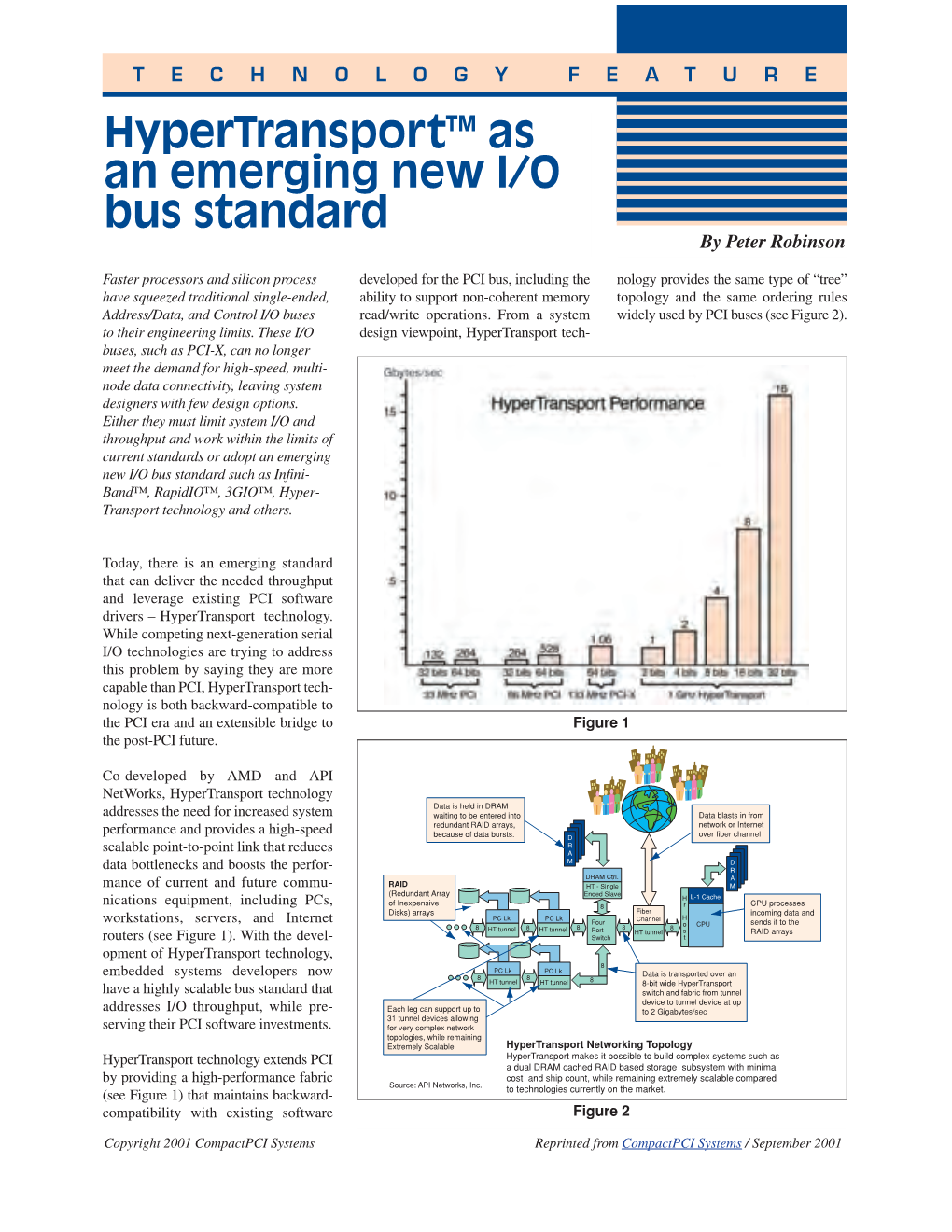 Hypertransport(TM) an Emerging New I/O Bus Standard