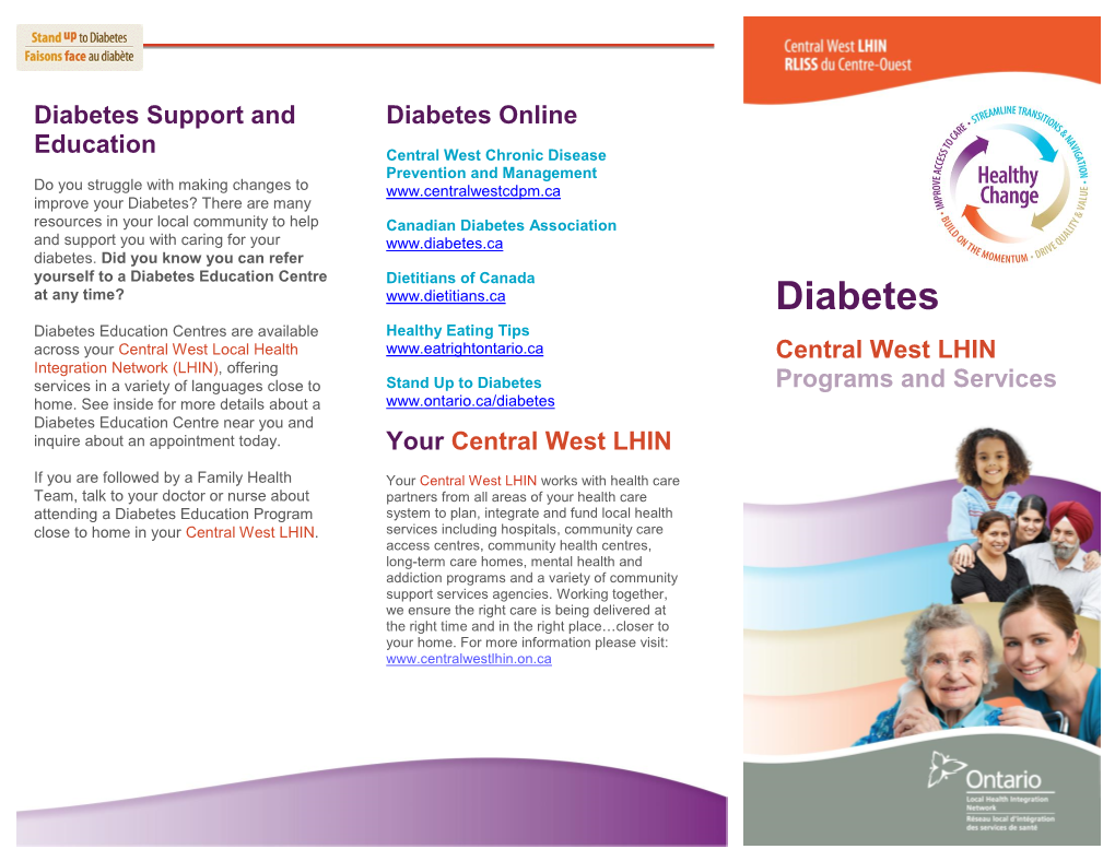 Diabetes Support and Diabetes Online