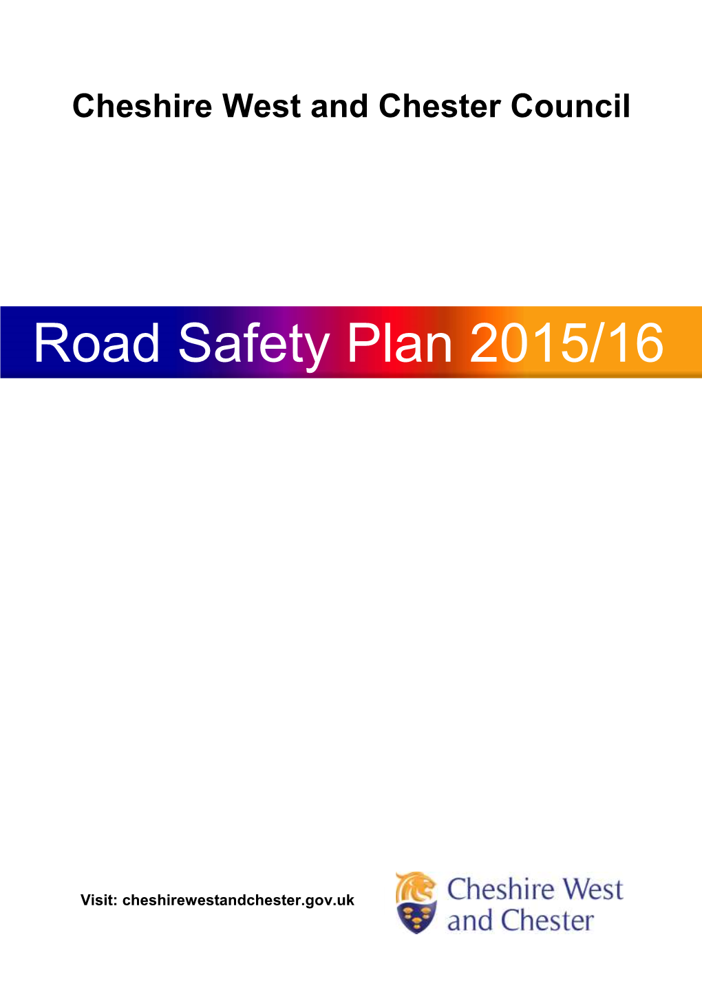 Road Safety Plan 2015/16