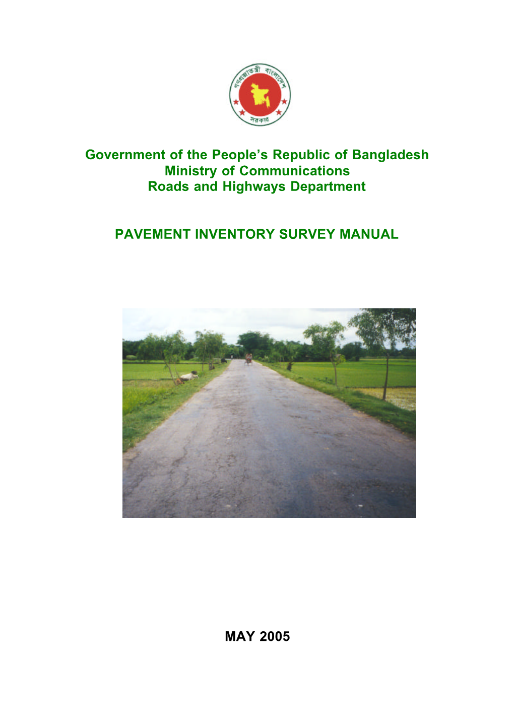 Pavement Inventory Survey Manual Edit