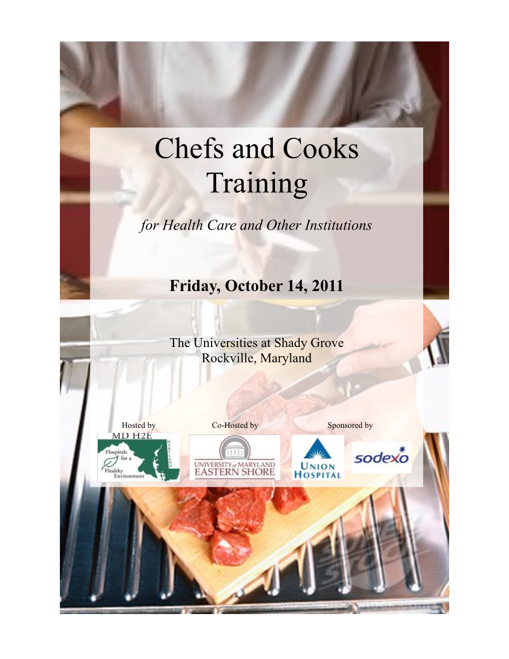 Chefs and Cooks Training