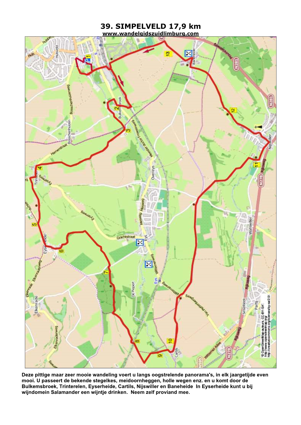 39. SIMPELVELD 17,9 Km