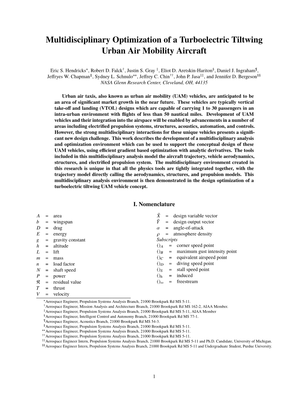 Multidisciplinary Optimization of a Turboelectric Tiltwing Urban Air Mobility Aircraft