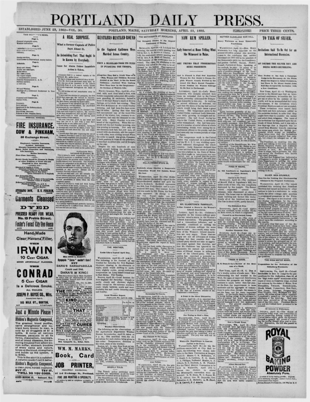 April 23,1892