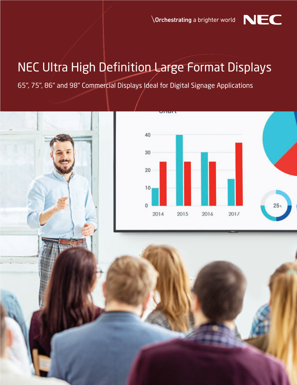 NEC Ultra High Definition Large Format Displays