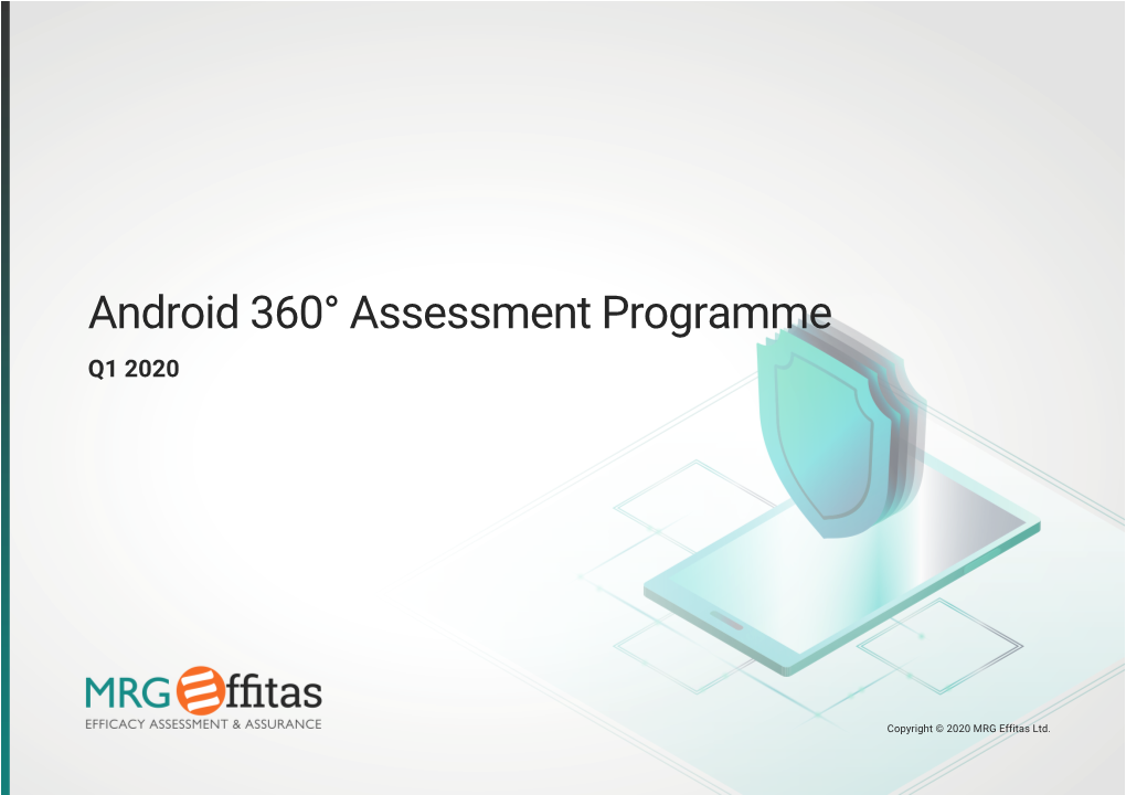 Android 360° Assessment Programme Q1 2020