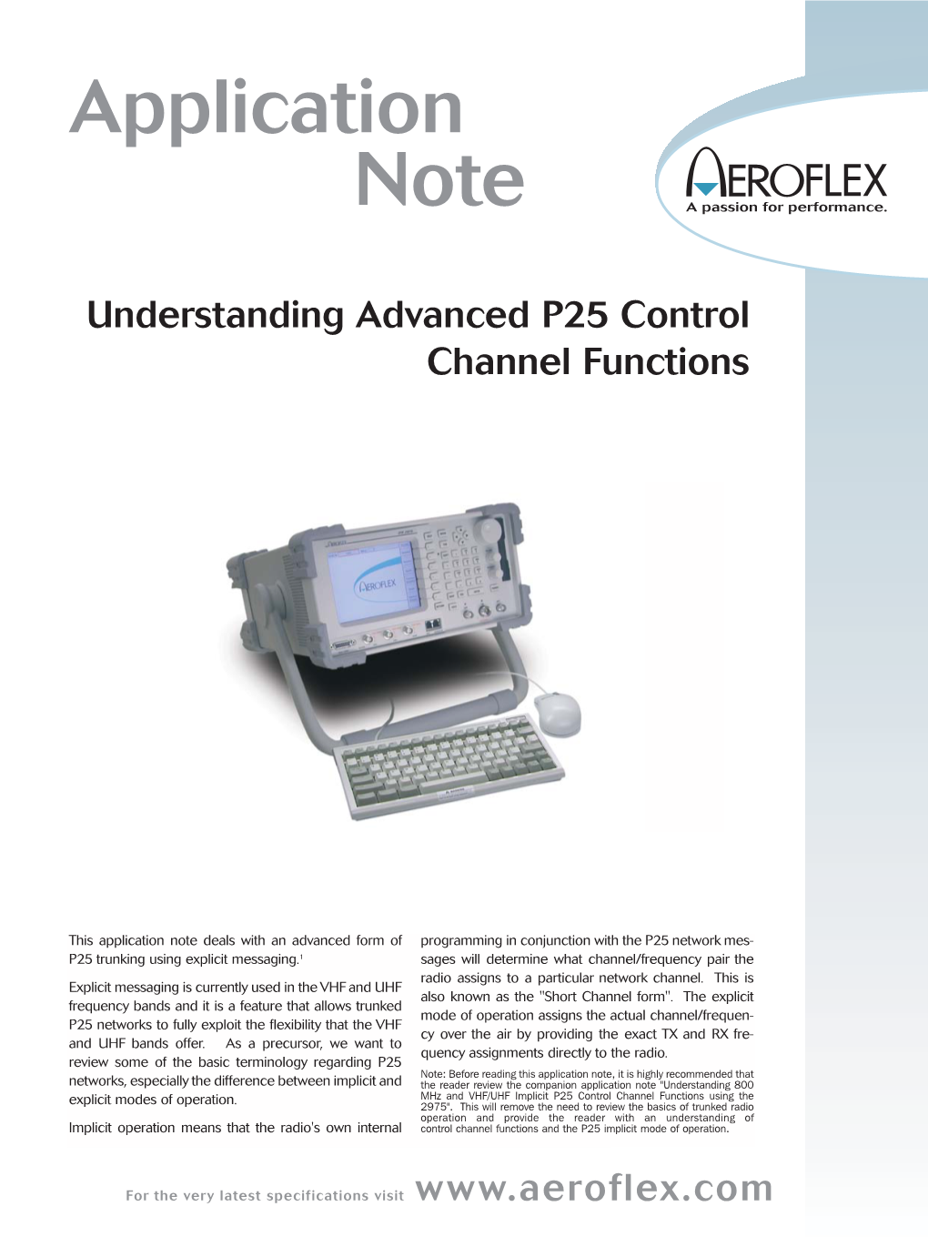 Understanding Implicit P25 Control Channel Functions
