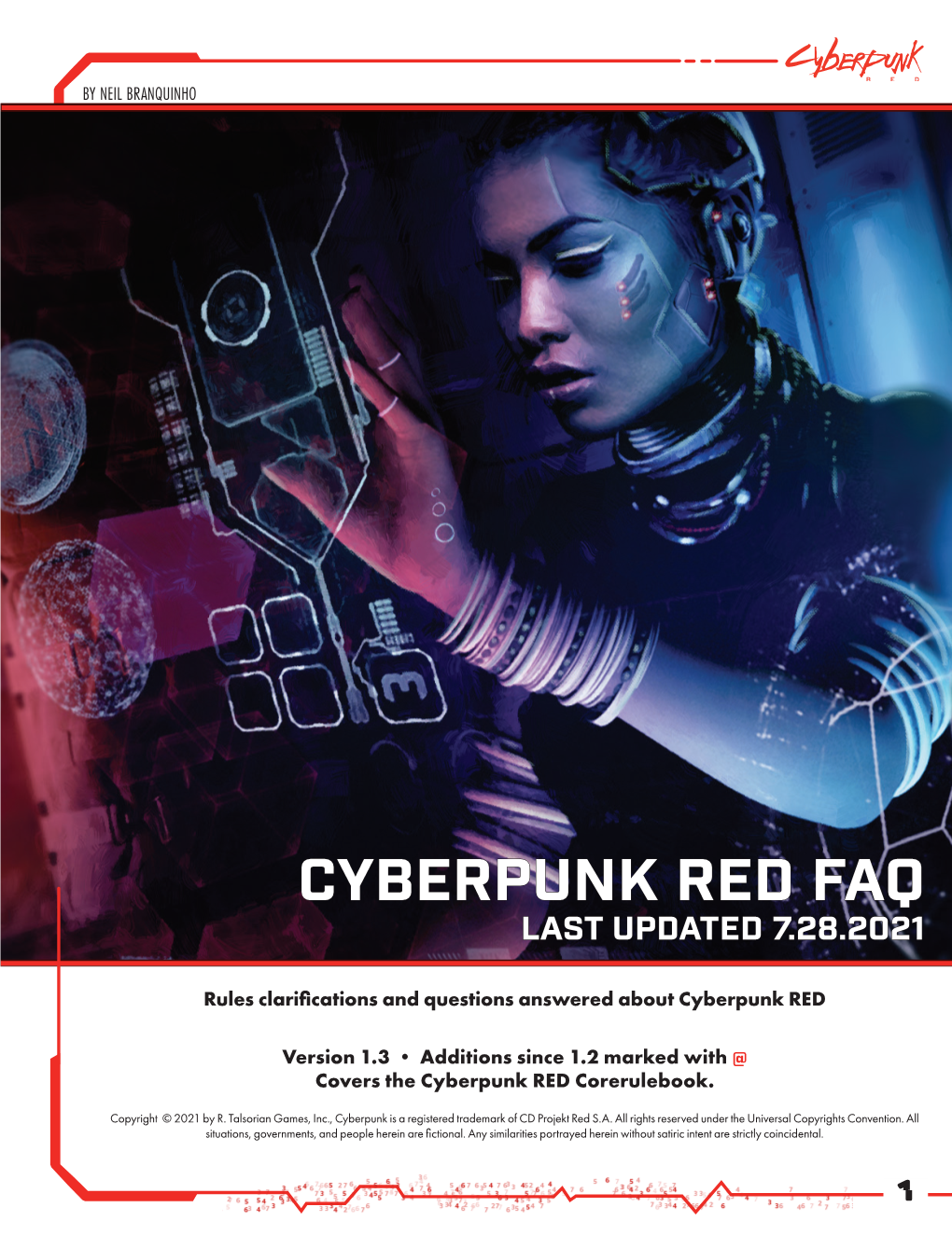 The Cyberpunk RED Rules