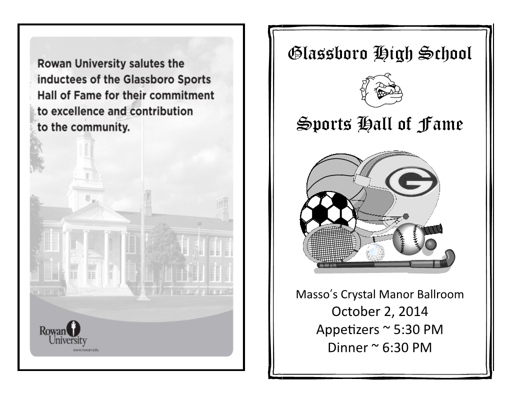 Glassboro High School Sports Hall of Fame
