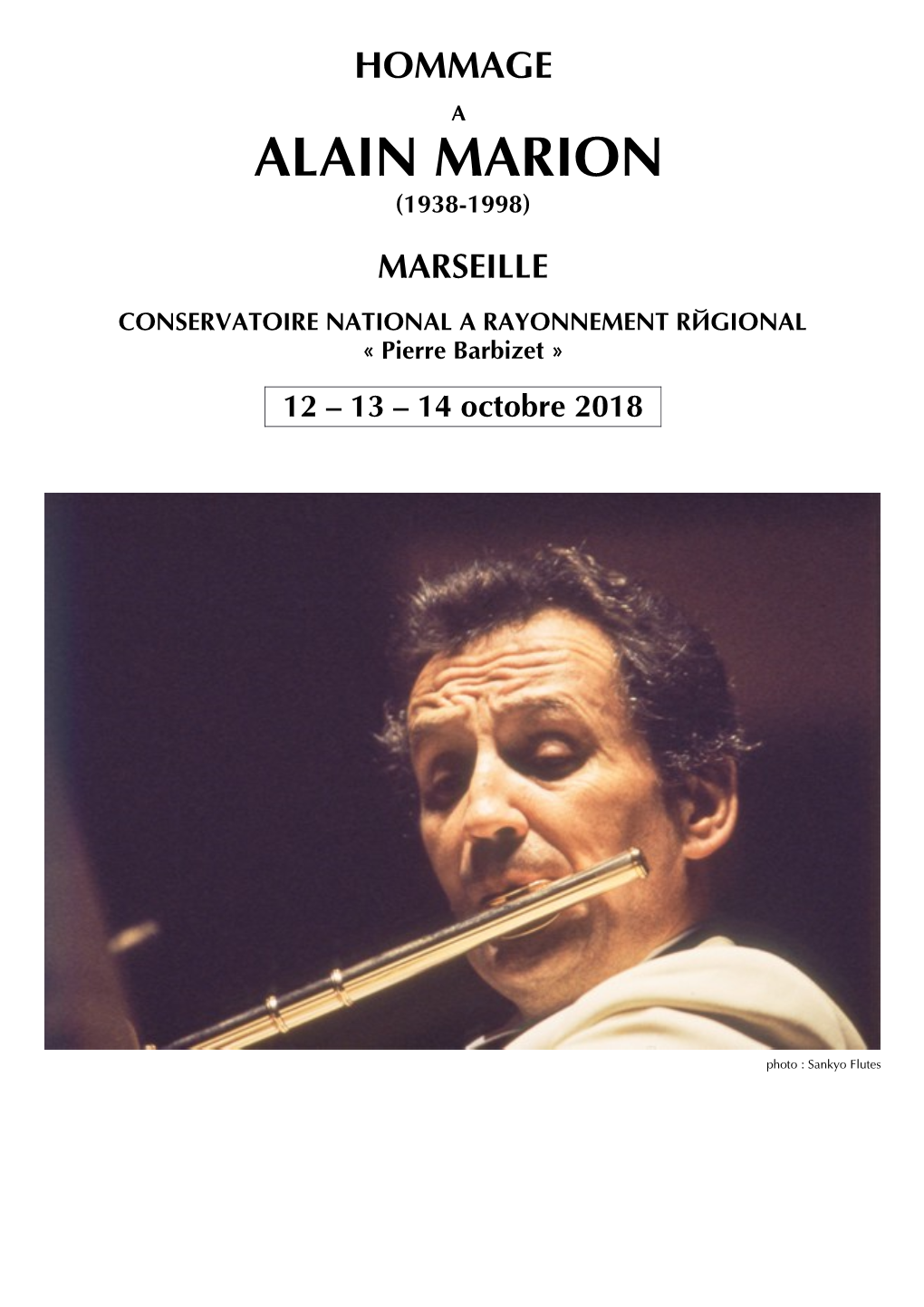Alain Marion (1938-1998) Marseille