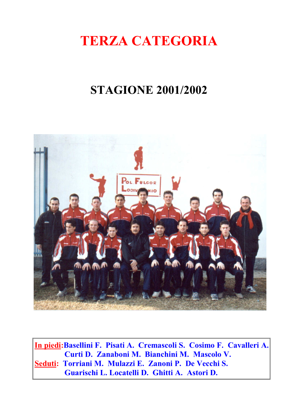 04-Campionato 2001 2002