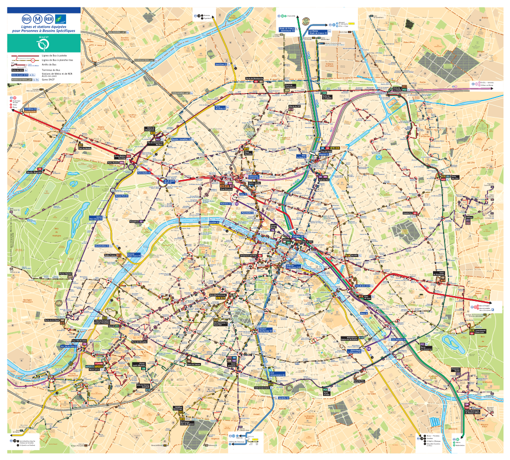 Lignes Et Stations Équipées Pour Personnes À