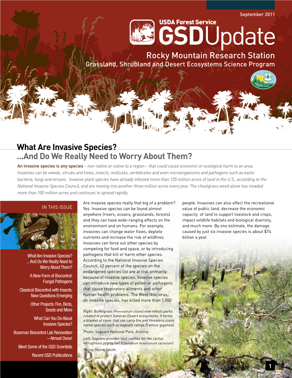 Gsdupdate: What Are Invasive Species?