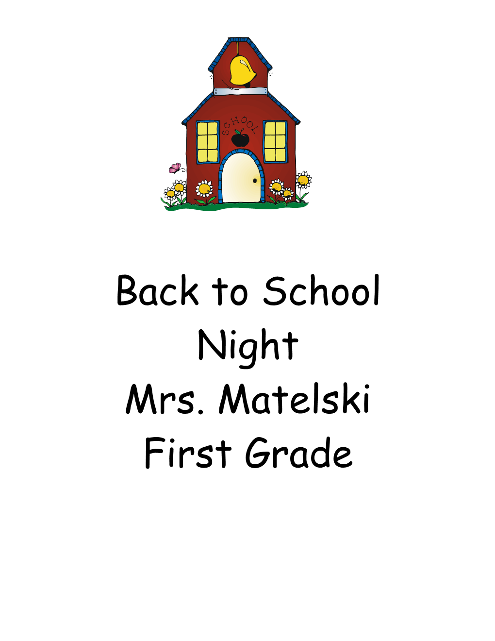 Back to School Night