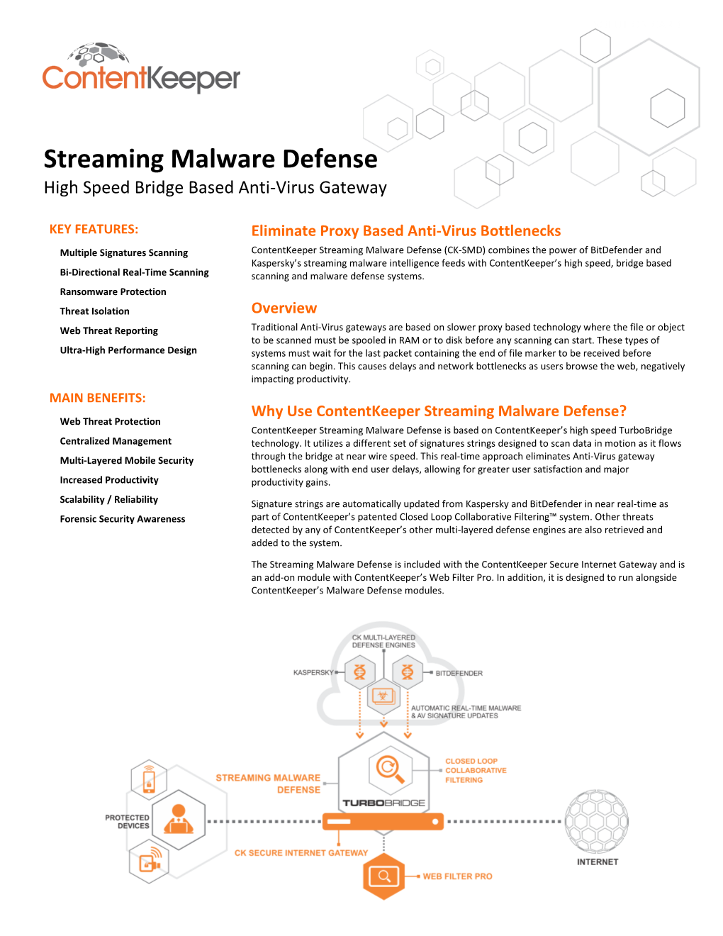 Streaming Malware Defense