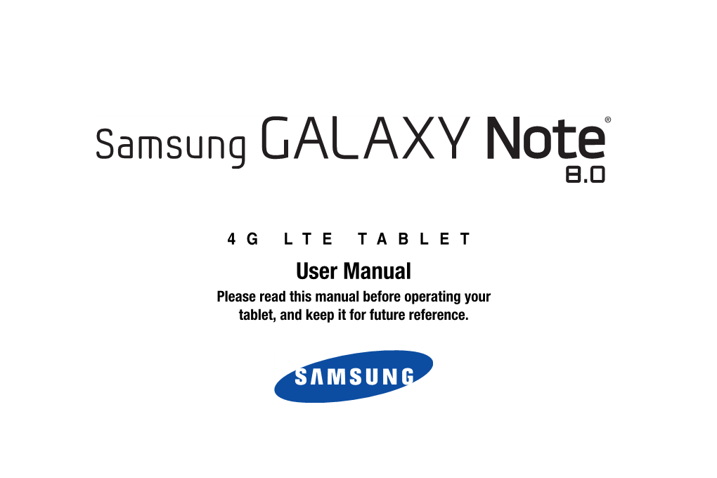 I467 Galaxy Note 8.0 User Manual