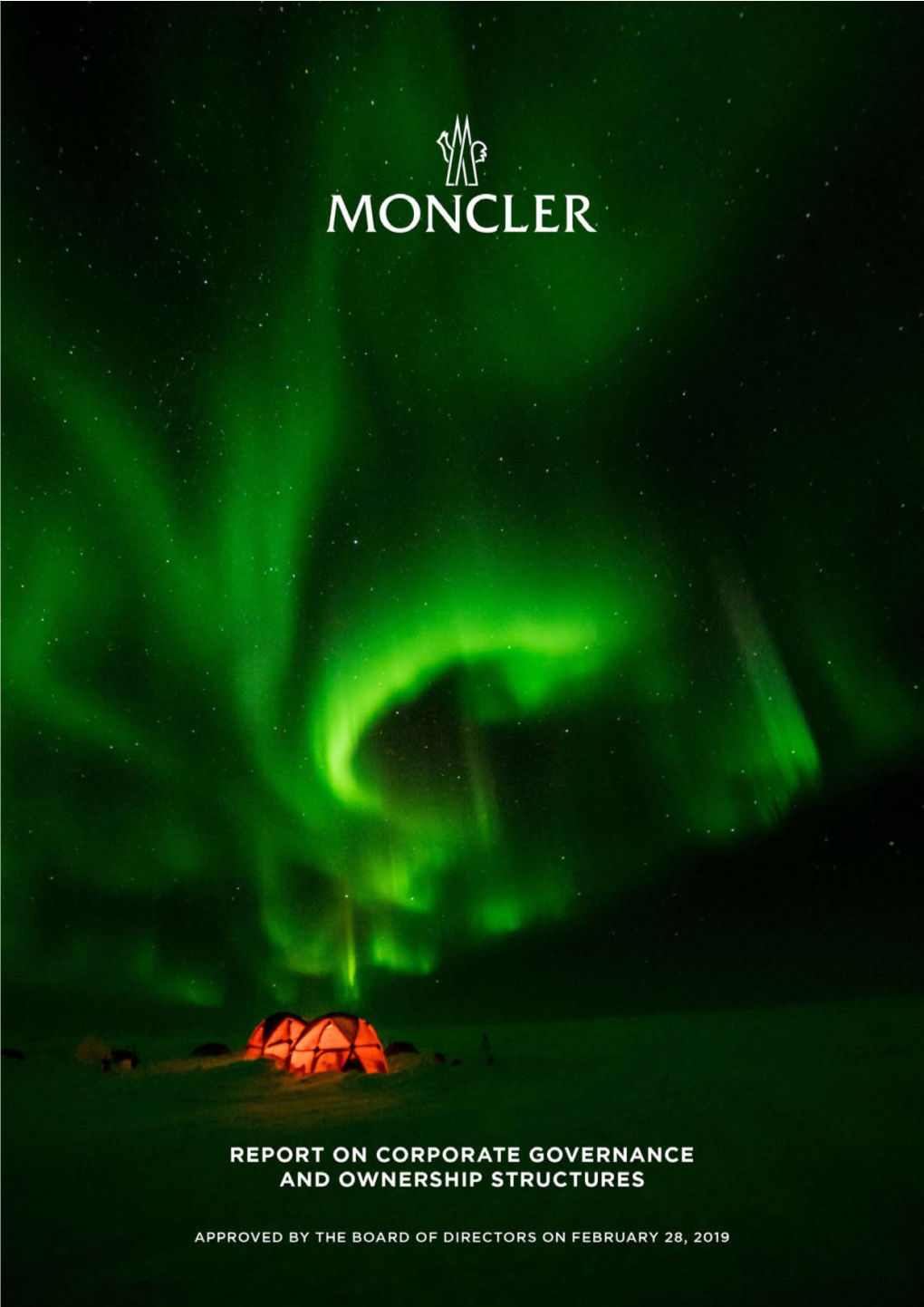 Moncler S.P.A. Report on Corporate Governance and Ownership Structures 2