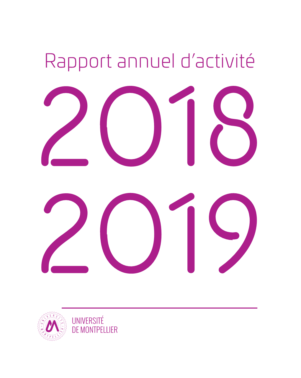 Rapport Annuel D'activité