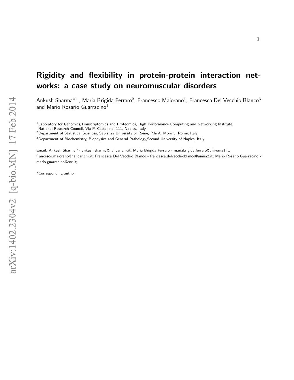 Rigidity and Flexibility in Protein-Protein Interaction Networks