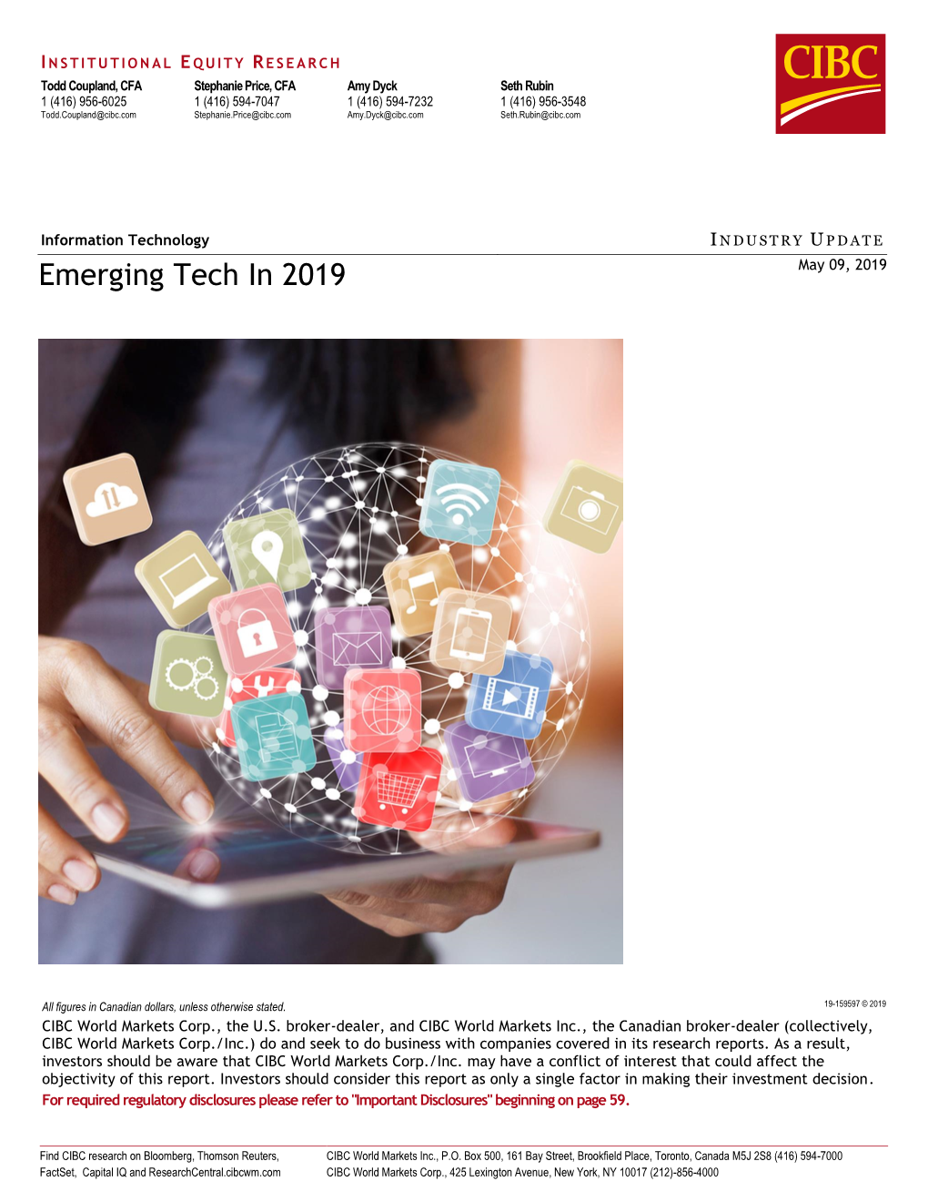 Emerging Tech in 2019